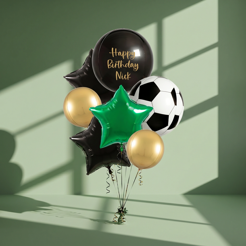Football Themed Balloon Bundle