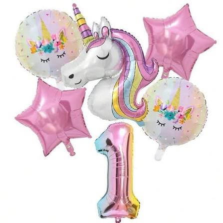 Unicorn Balloon Bundle